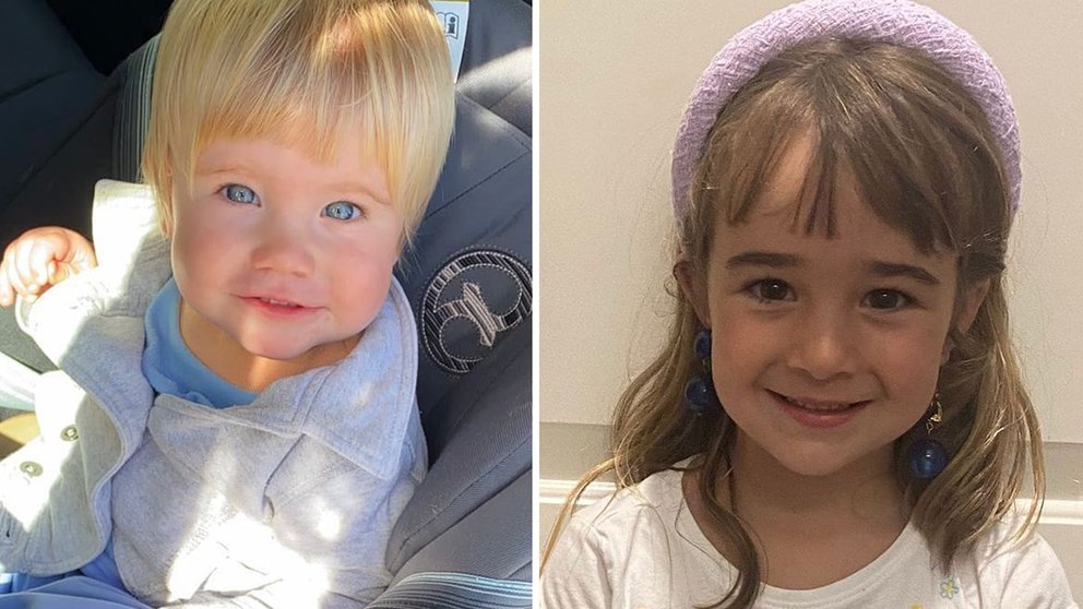 Anna, en la fotografía izquierda, tiene 1 año, y es rubia con ojos azules. Olivia, a la derecha, tiene 6 años. (Foto: Instagram @bringbackhomeannaandolivia)