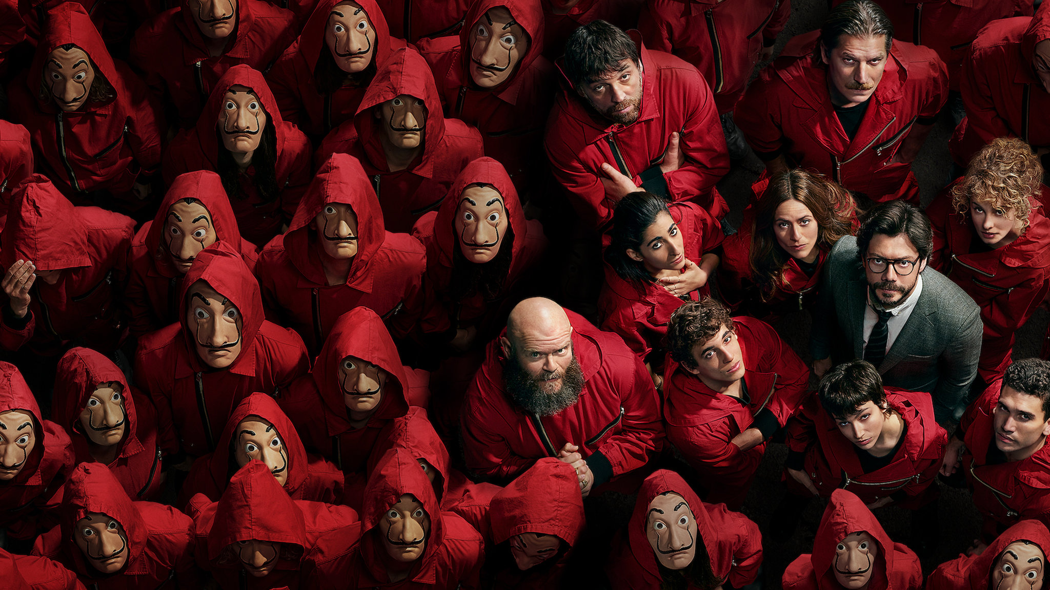 La temporada final de "La casa de papel" se estrenará en dos partes de cinco episodios cada una. (Foto Prensa Libre: Netflix) 