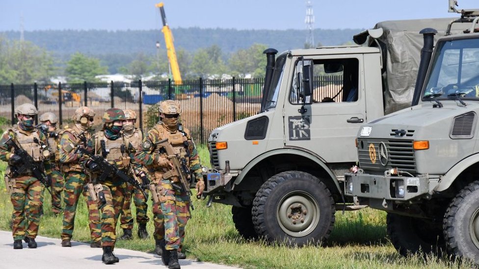 La búsqueda del fugitivo Conings comenzó cuando se fugó a mediados de mayo. (GETTY IMAGES)