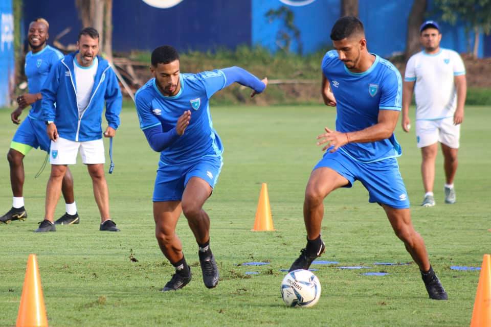 La Selección Nacional de Guatemala enfrenta este viernes 4 de junio a San Vicente y las Granadinas. Foto Prensa Libre: Fedefut