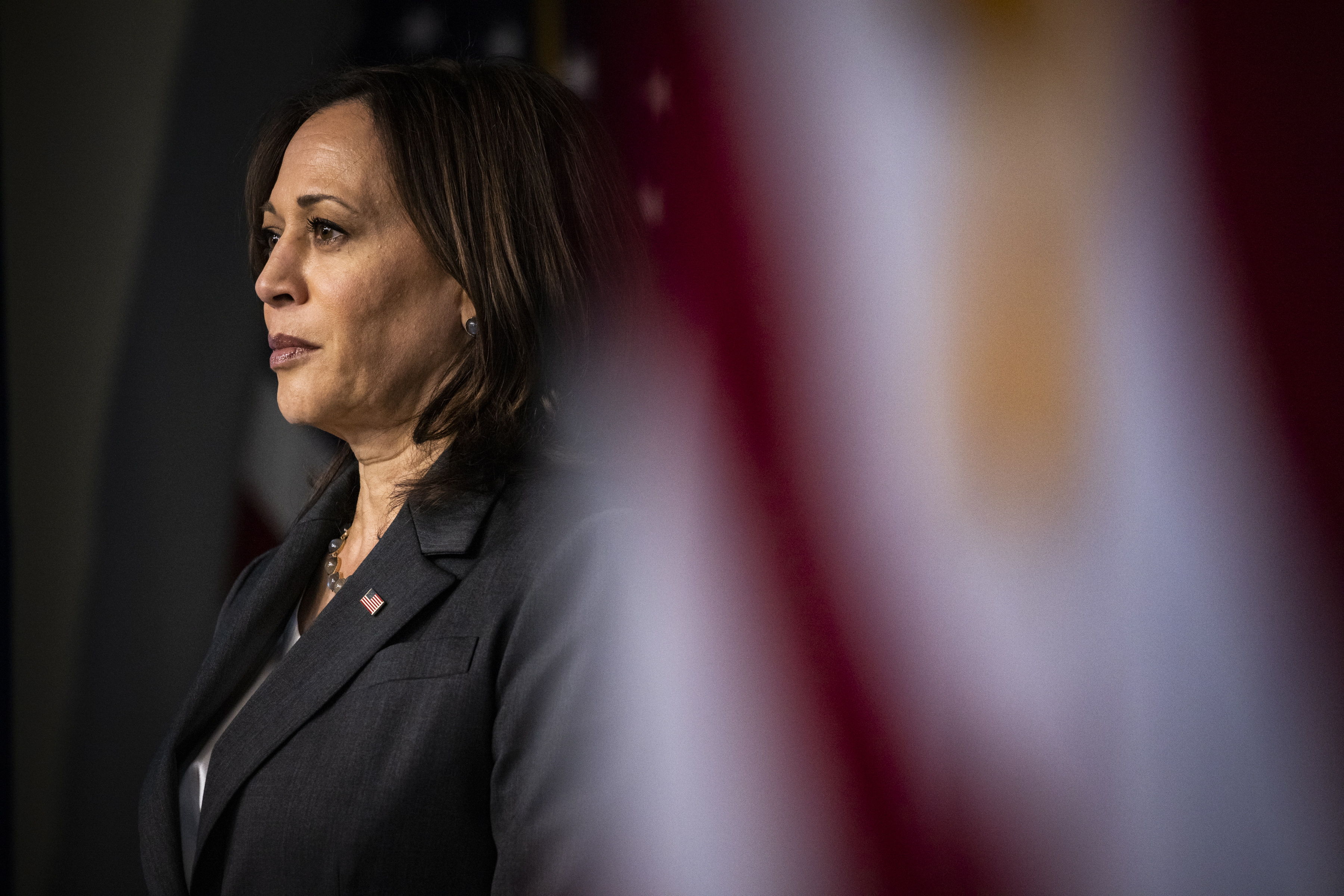 Kamala Harris vendrá a Guatemala el domingo 6 y se irá el lunes 7 de junio. Foto: AFP