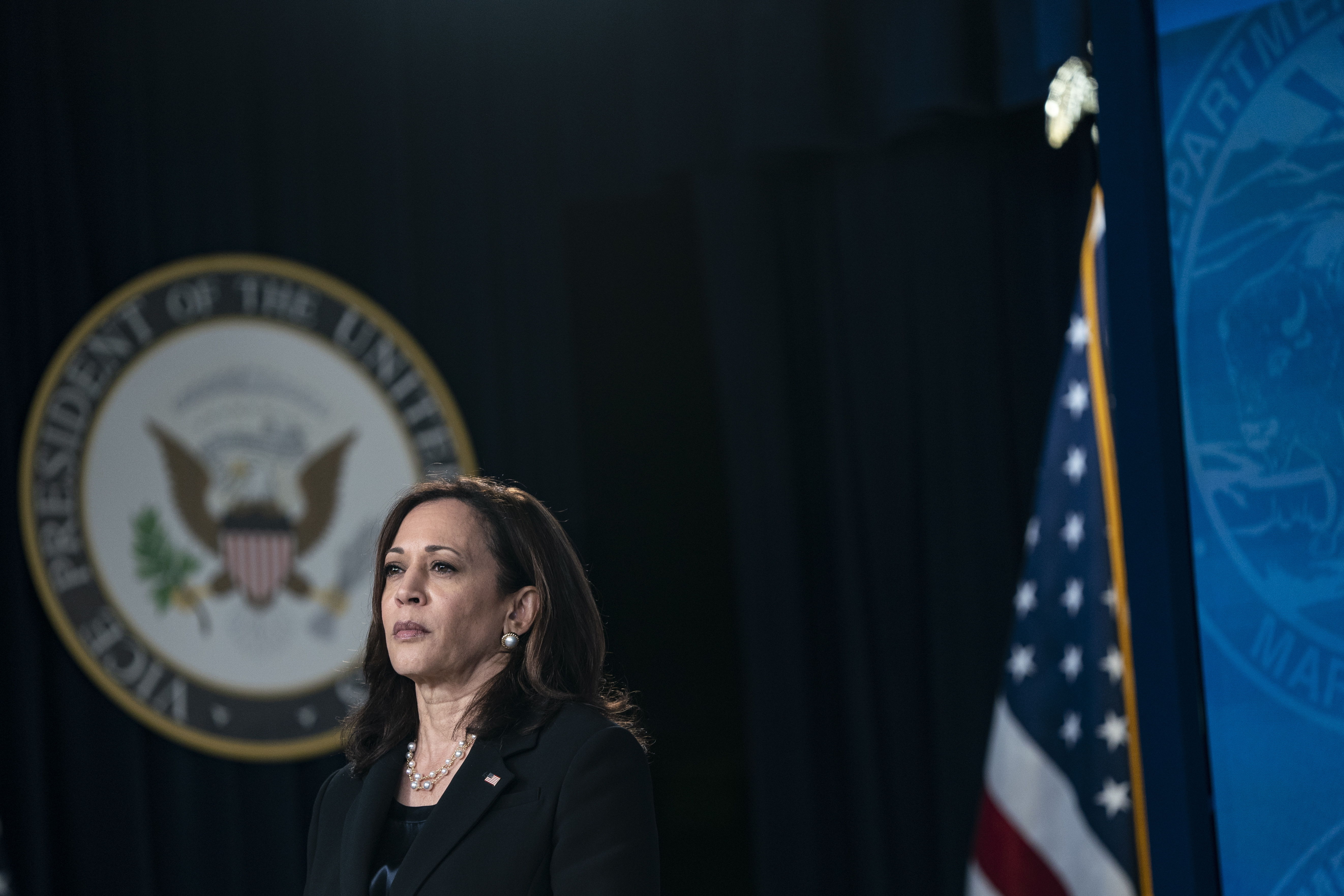 La vicepresidente Kamala Harris viajará el domingo a Guatemala y se reunirá el lunes con el presidente Alejandro Giammattei. (Foto: EFE)