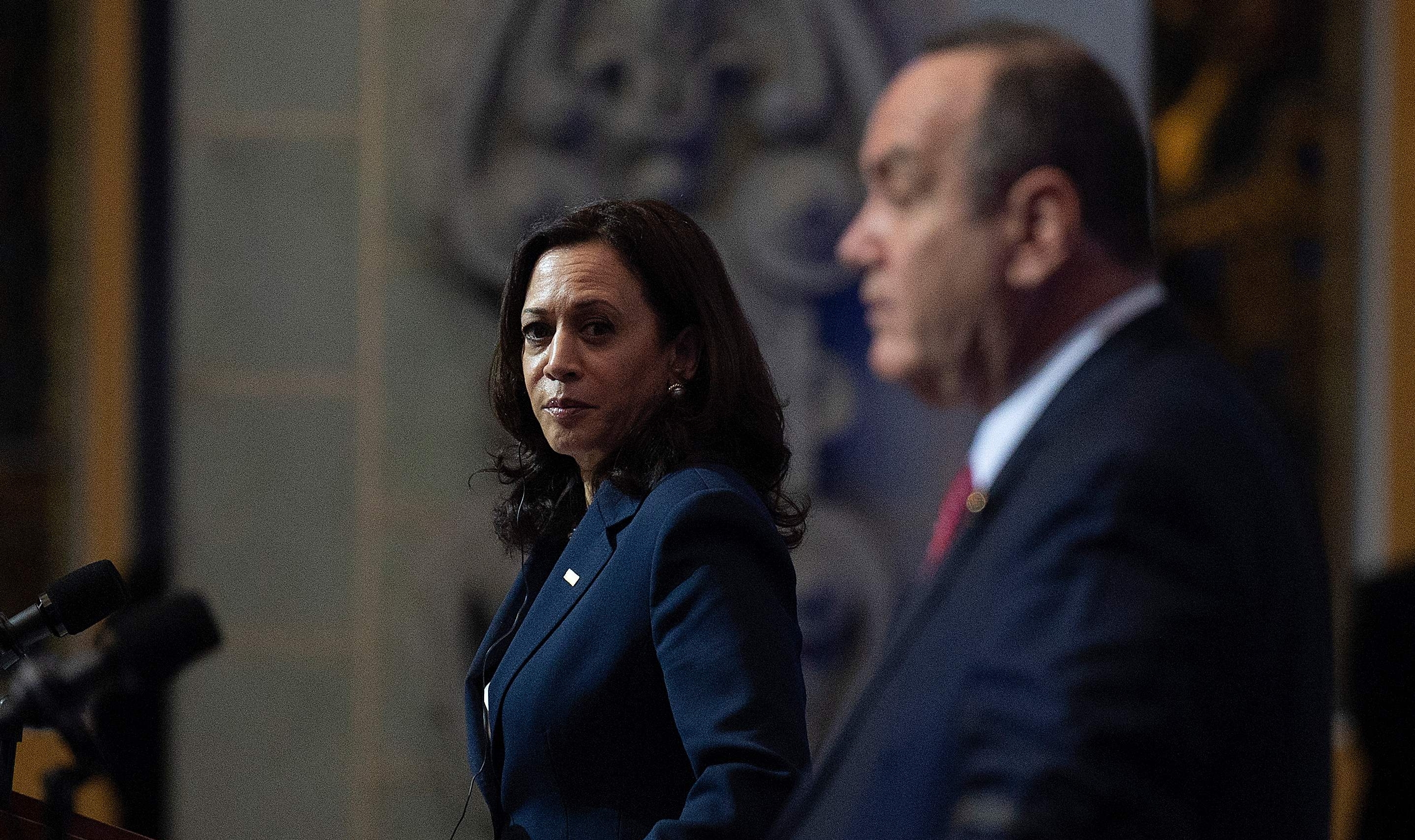 La vicepresidenta de EE. UU., Kamala Harris, durante su visita que hizo al país en junio del 2021, la cual fue calificada de positiva por la Cancillería. (Foto: Hemeroteca PL)