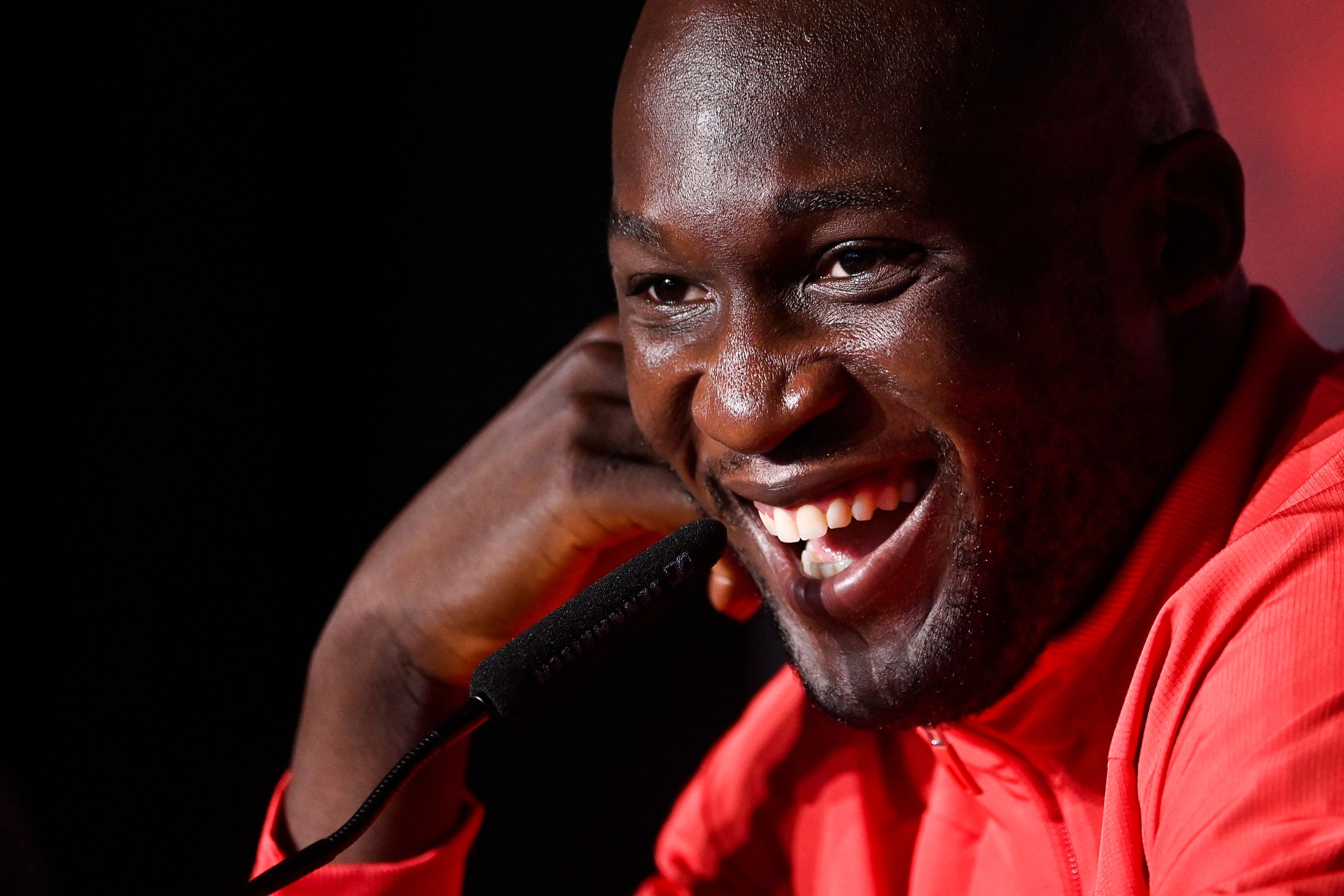 Romelu Lukaku, delantero de Bélgica, habló de Portugal y de Cristiano Ronaldo. (Foto Prensa Libre: AFP).