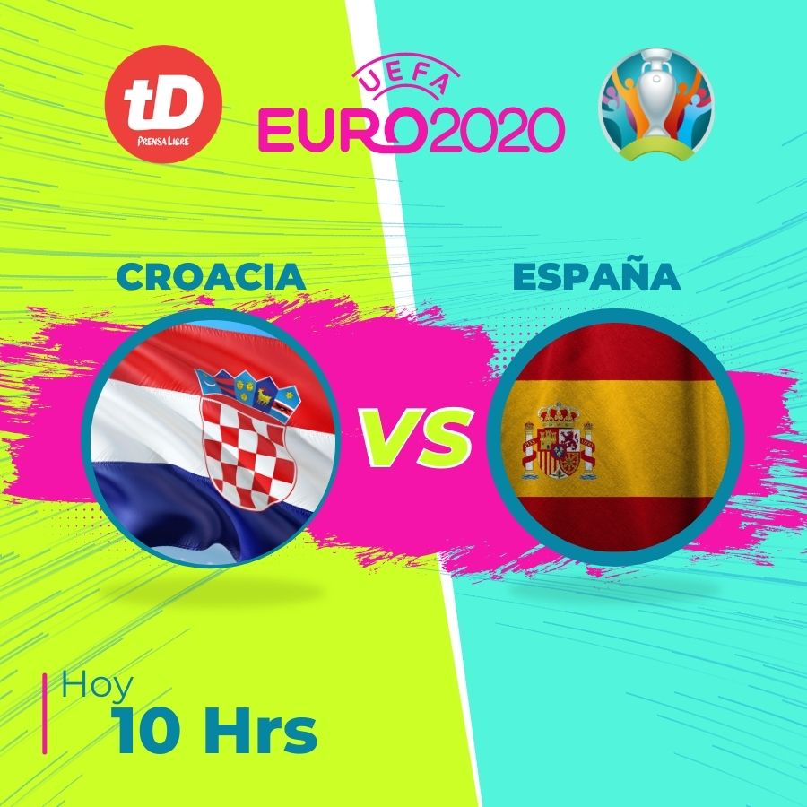 Croacia enfrenta a España en los octavo de final de la Eurocopa. (Foto Prensa Libre).