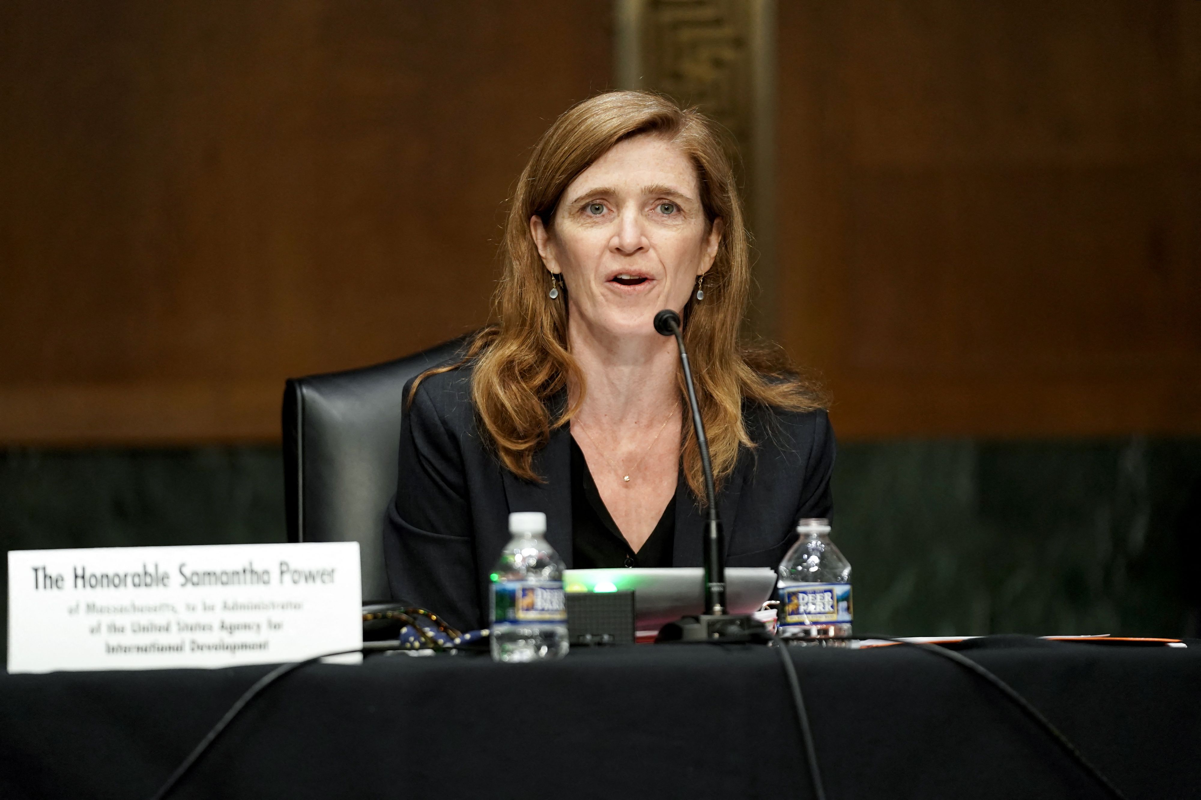 Samantha Power, jefa de Usaid. (Foto Prensa Libre: AFP)