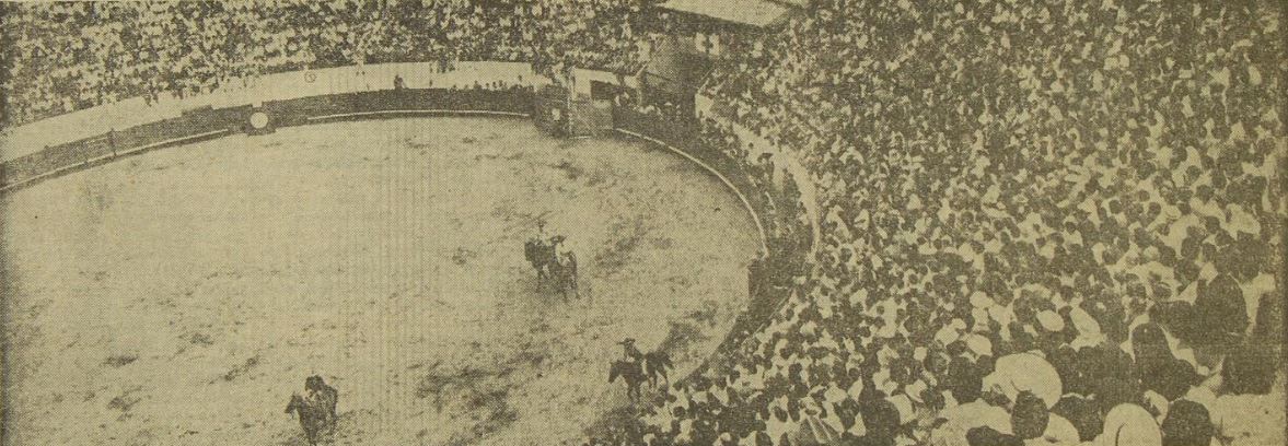 Imagen de la antigua plaza de toros ubicada en la zona 13. (Foto Prensa Libre: Hemeroteca PL)