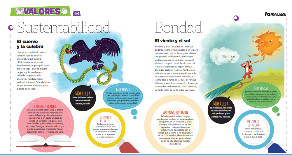 Prensa Libre trae dos colecciones educativas: ABC digital y Valores