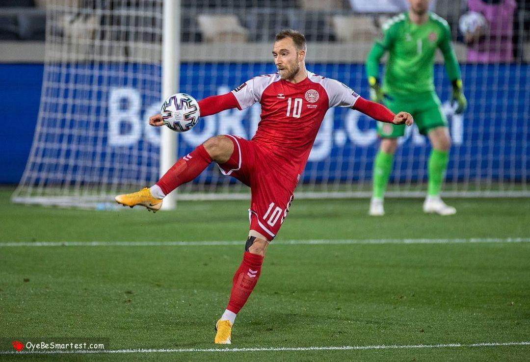 Christian Eriksen sufrió un problema cardiaco en la pasada Eurocopa 2020 Foto: Prensa Libre 