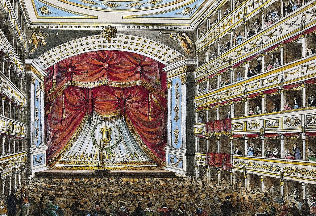 El Theater an der Wien, donde Beethoven estrenó sus sinfonías 2, 3, 5 y 6, así como su ópera Fidelio, entre otras.