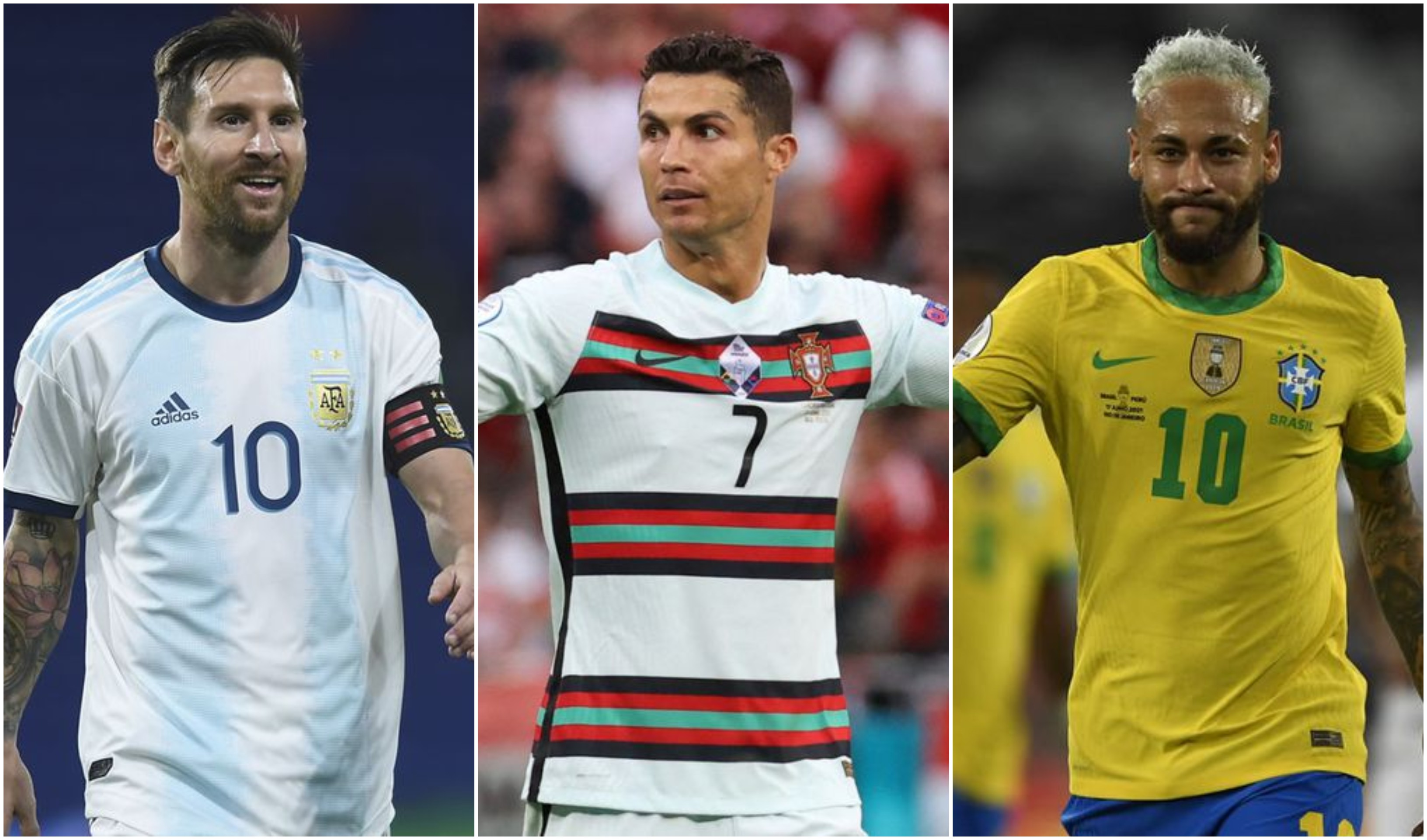 La Fifa transformó en forma digital a varias estrellas del futbol mundial, entre ellas Cristiano Ronaldo y Lionel Messi. Los ubicaron en el Mundial de México 1986. Foto Prensa Libre: Instagram Fifa. Foto Prensa Libre: Hemeroteca PL.