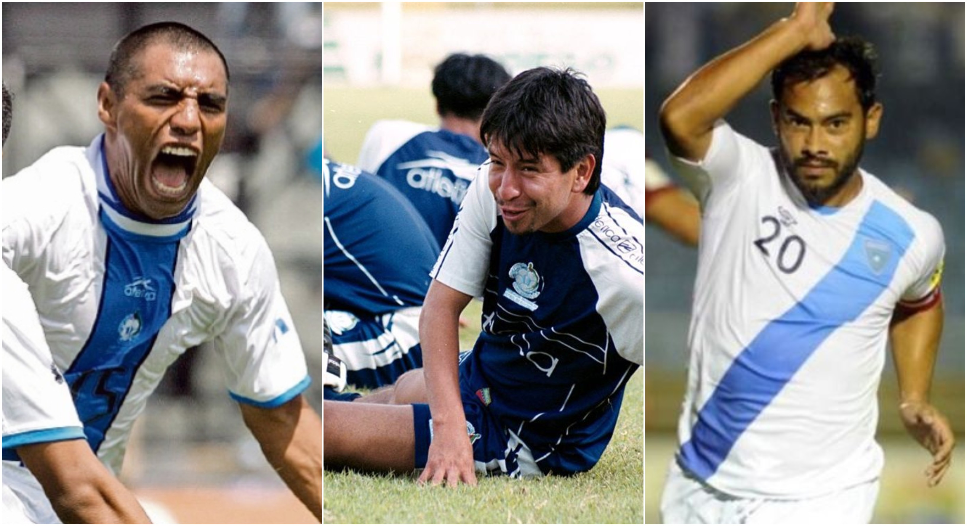 Cada vez que se habla de un partido entre las selecciones de México y Guatemala, surgen los nombres de Juan Carlos Plata, Érick Miranda y Carlos Ruiz, escribió la Concacaf. Foto Prensa Libre: Hemeroteca PL.