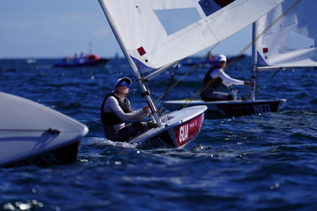 Isabella Maegli aseguró su clasificación a Tokio 2020 durante los XVIII Juegos Panamericanos de Lima 2019. (Foto Prensa Libre: COG)
