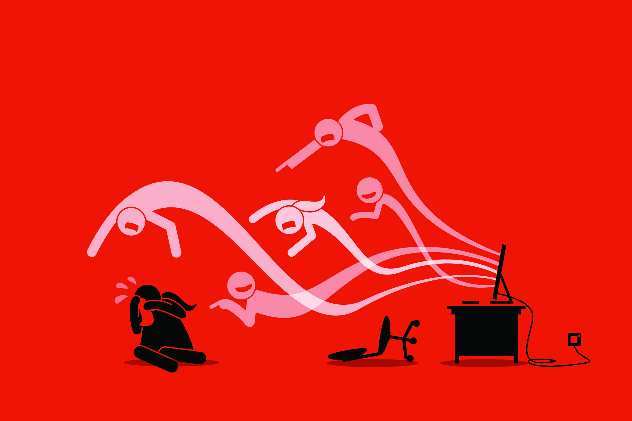 Se estima que el 60% de los usuarios de Internet ha estdo expuesto a alguna forma de ciberacoso. (Foto Prensa Libre: Shutterstock)