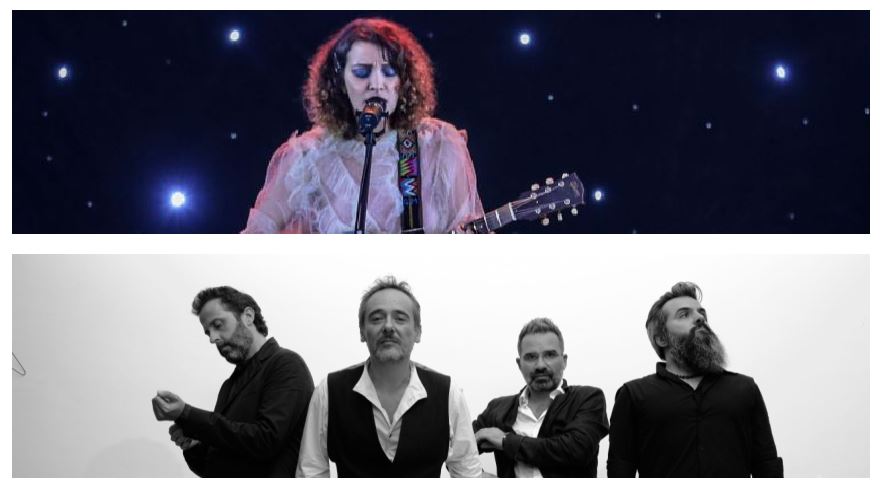 Love of Lesbian promociona "El mundo", tema junto a Gaby Moreno. (Foto Prensa Libre: Keneth Cruz / Love of Lesbian)