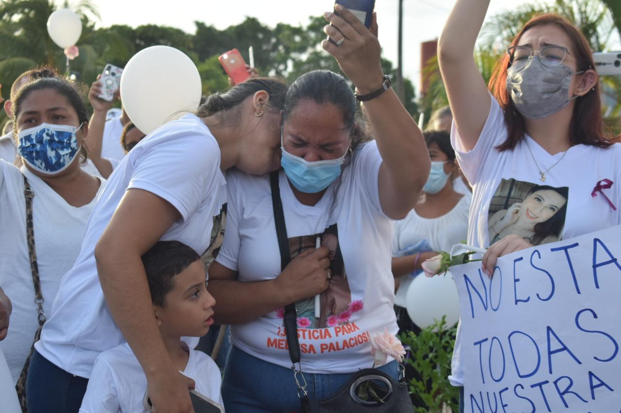 Familiares de Melissa Alejandra Palacios Chacón salen a las calles a pedir justicia. (Foto Prensa Libre: Hemeroteca)
