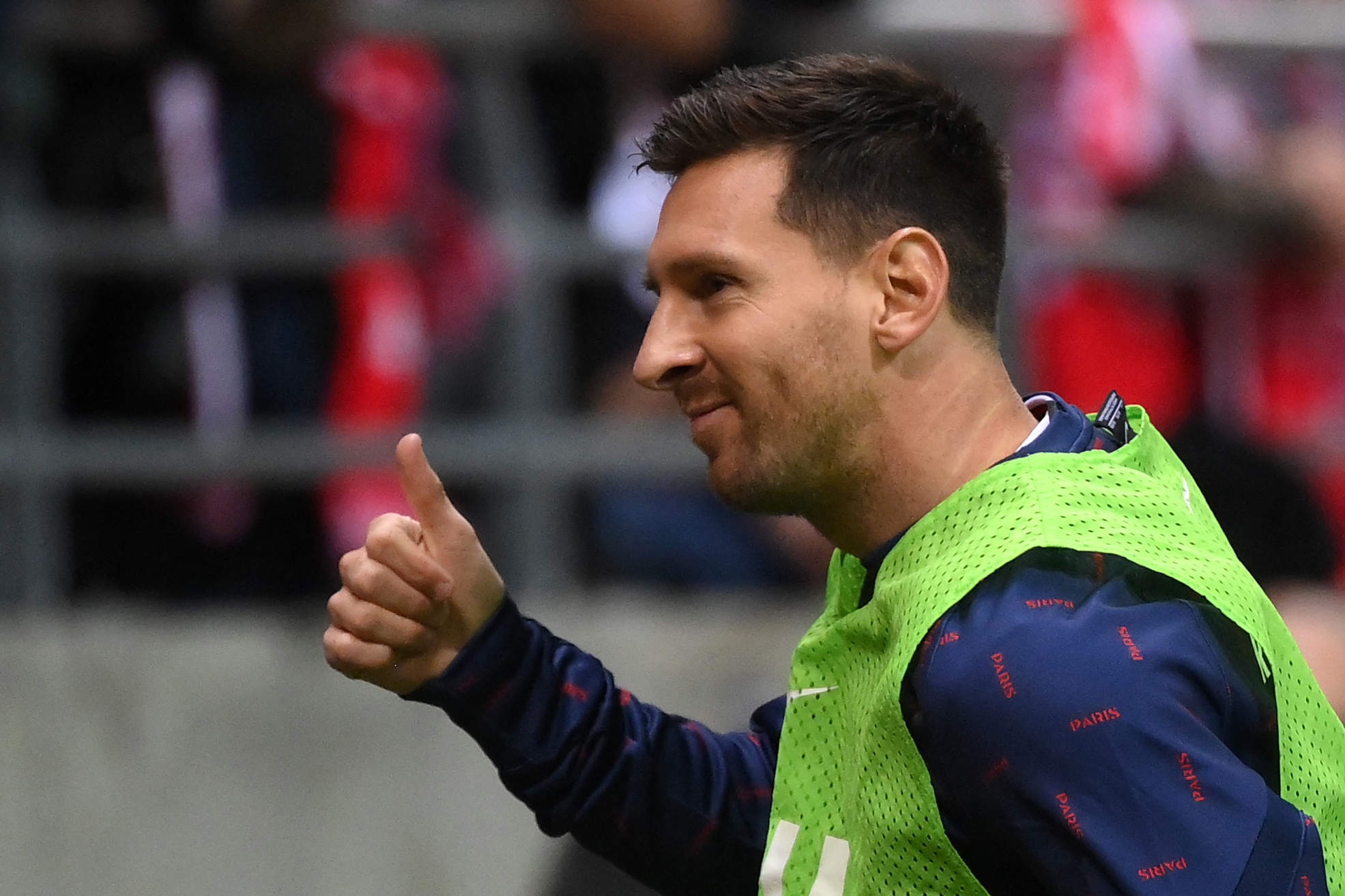 Leo Messi debutó el fin de semana con la camiseta del PSG. (Foto Prensa Libre: AFP)