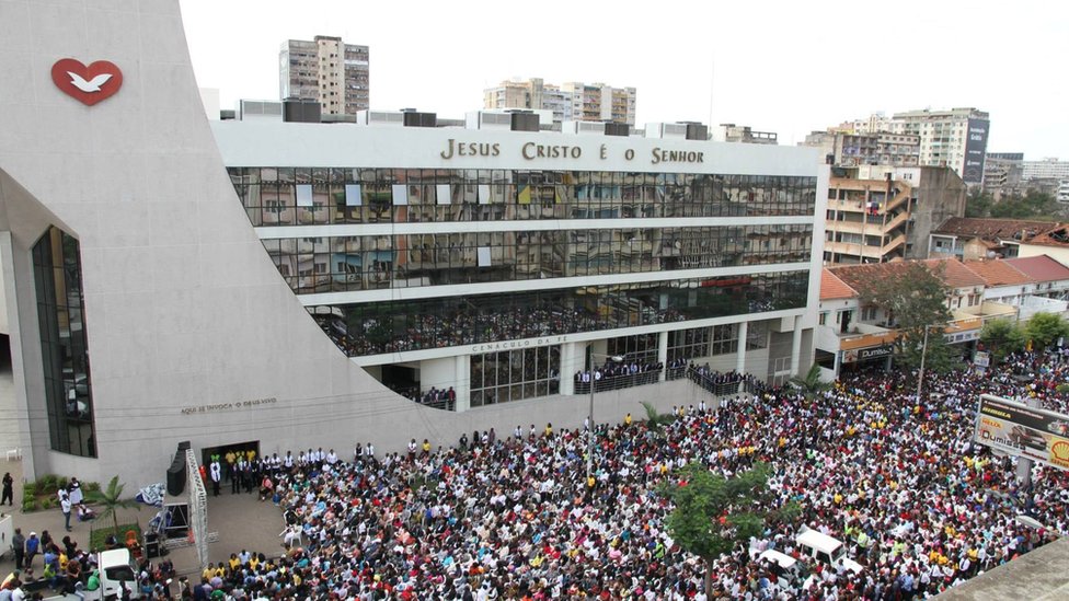 La Iglesia Universal en Maputo, capital de Mozambique, donde su proyecto de transnacionalización tuvo buenos resultados. América Latina