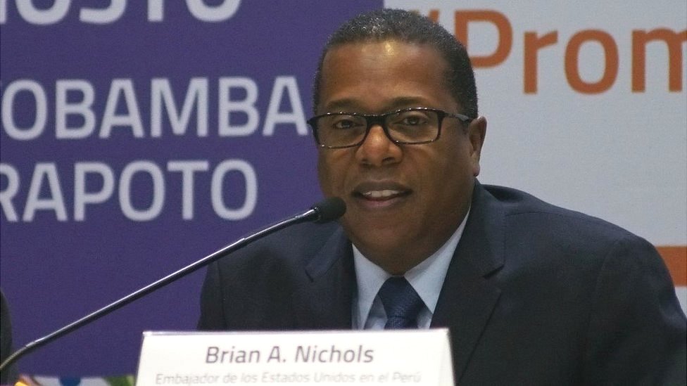 Brian Nichols desempeñó en el pasado varios cargos diplomáticos de EE.UU. en América Latina.