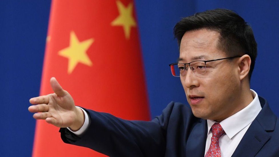 El portavoz de la cancillería china criticó duramente el acuerdo Aukus.