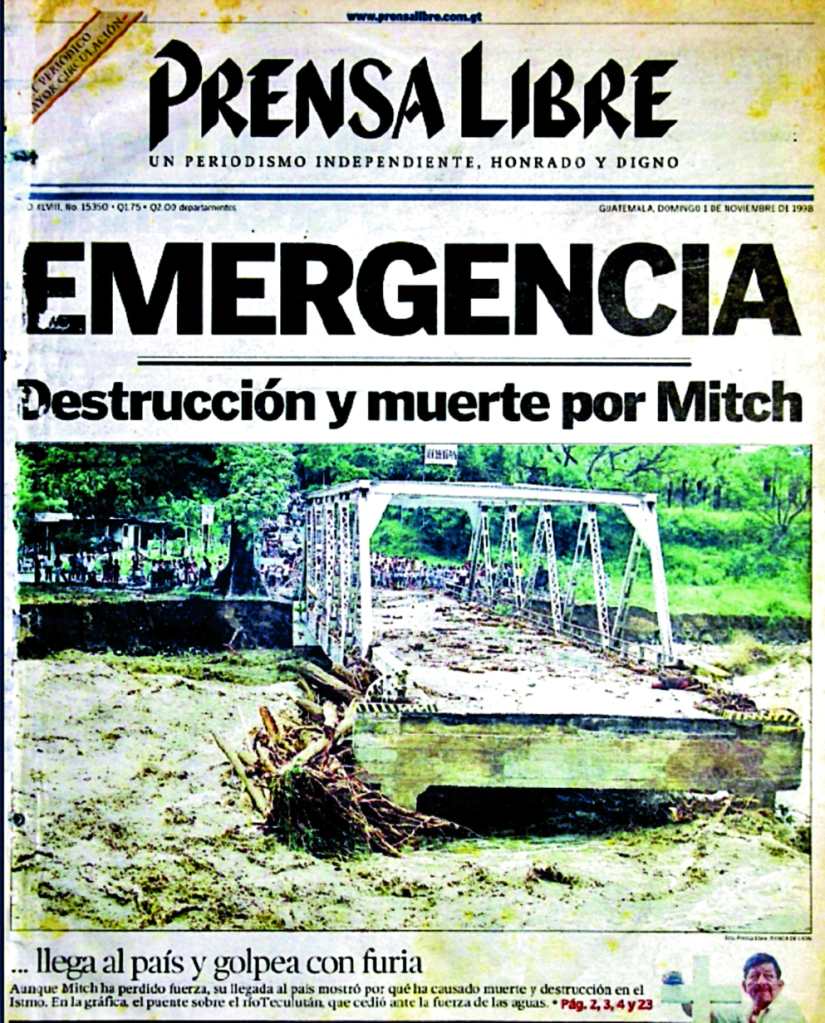 Mitch en Guatemala