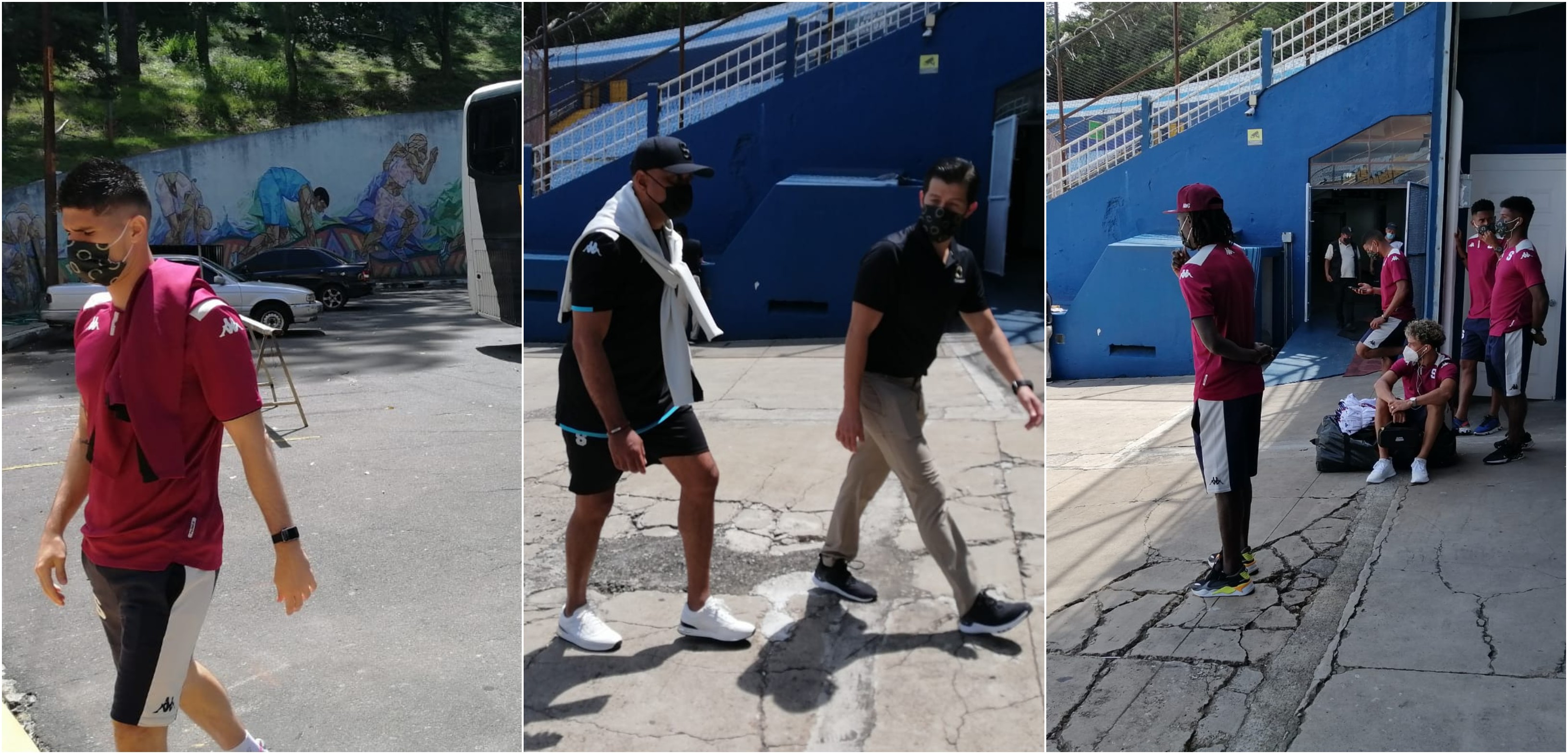 El Saprissa, que dirige Mauricio Wright, llegó este miércoles 22 de septiembre a Guatemala para disputar el juego ante Santa Lucia.  Mauricio Wright dirigió al Malacateco en 2012 y 2017. Foto Prensa Libre: Cortesía.