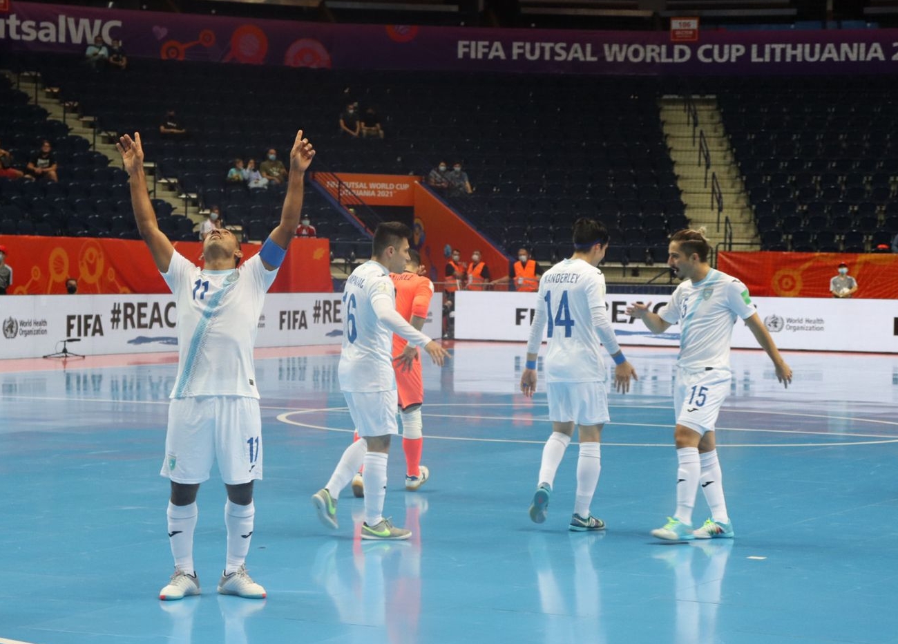 Ganó Guatemala en su primer partido del Mundial Futsal, el gol de la victoria se dio a 14 segundos del final.