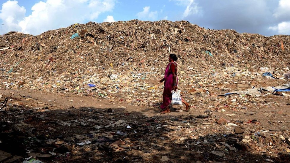 En el vertedero de Deonar hay más de 16 millones de toneladas de basura.