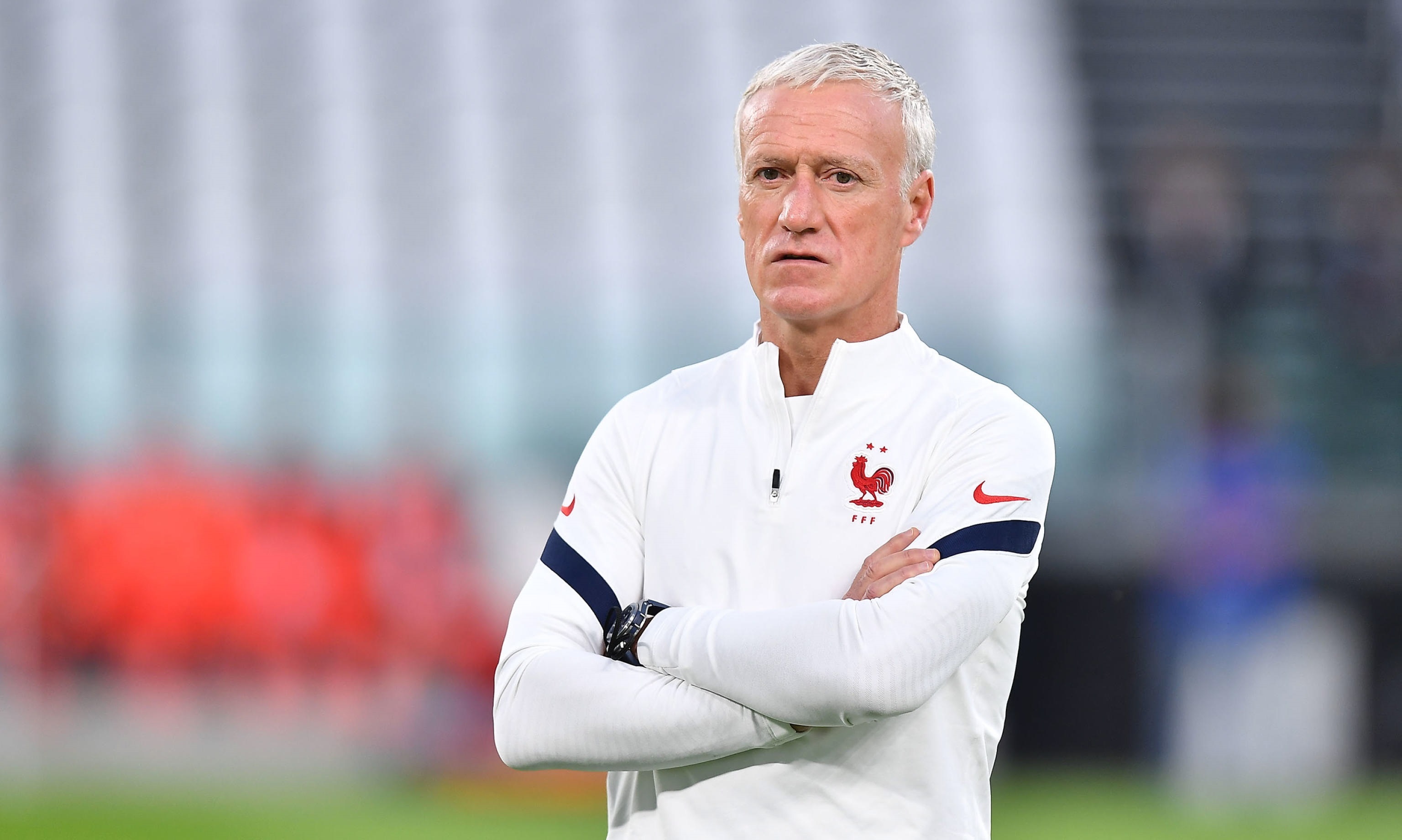 Didier Deschamps, entrenador de la selección francesa. (Foto Prensa Libre: EFE)