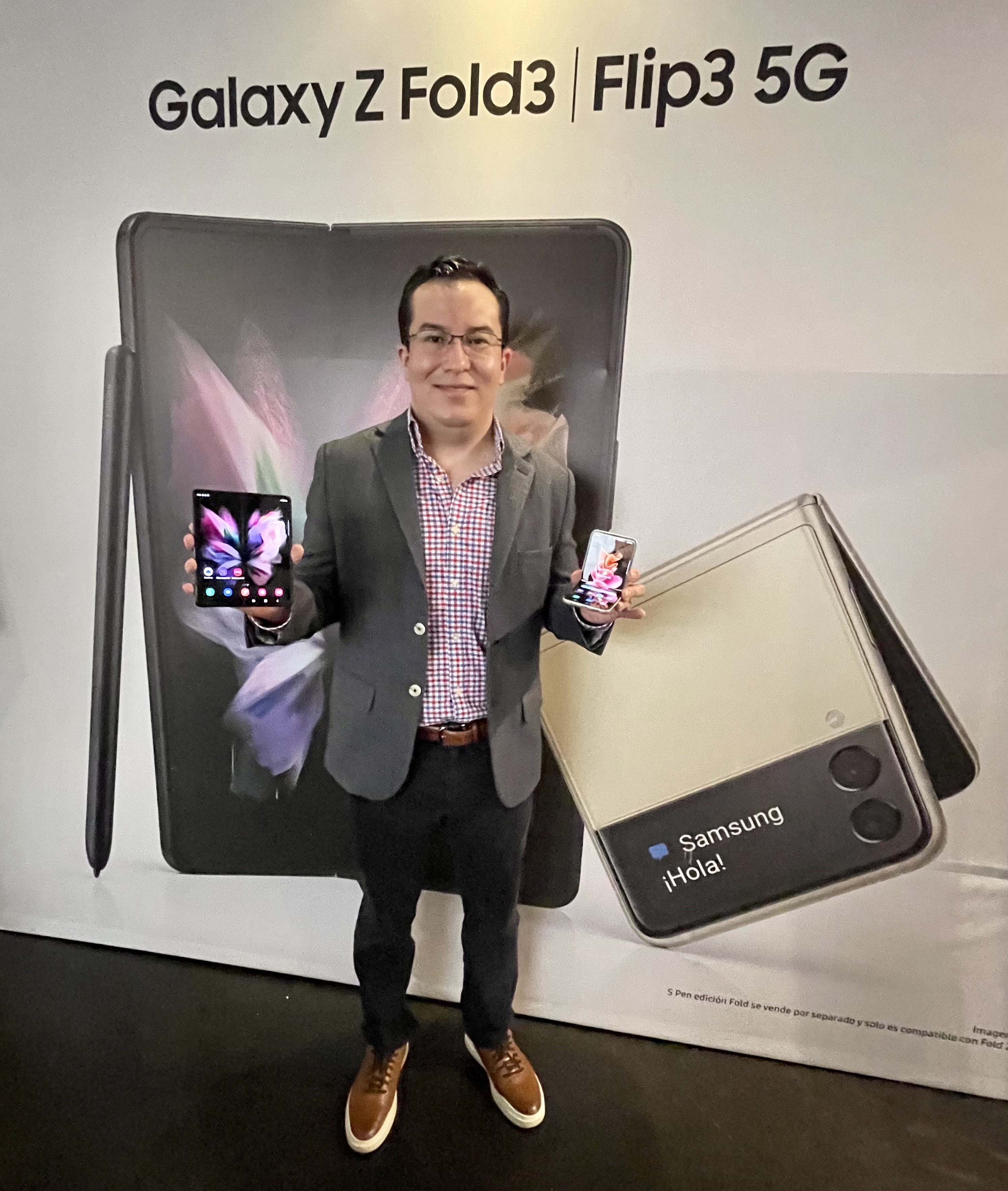 Los nuevos Galaxy Z Flip3 y Galaxy Z Fold3 ya se pueden adquirir en Guatemala. Foto Prensa Libre: Cortesía.