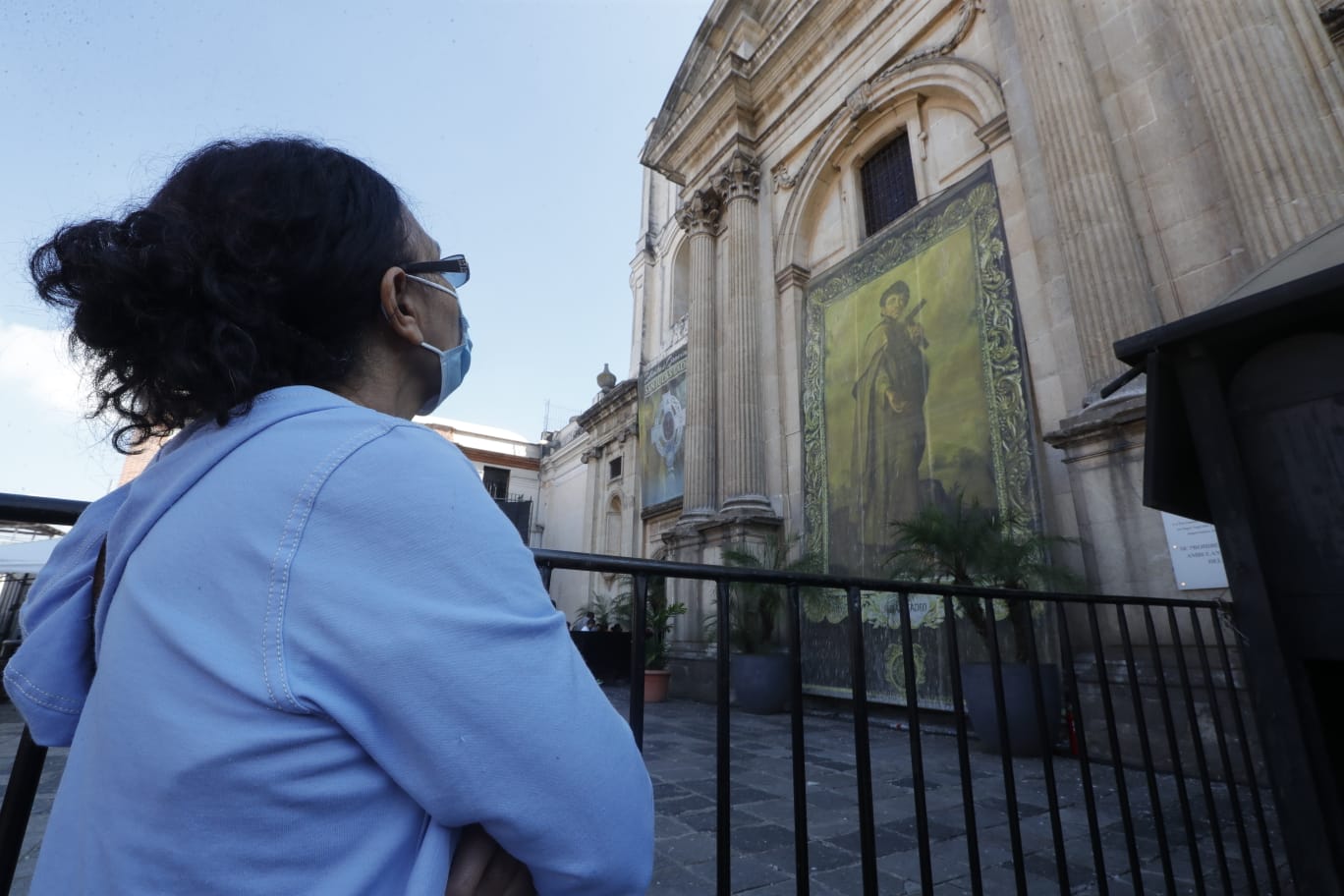 San Judas Tadeo es uno de los santos más importante de la tradición católica. (Foto Prensa Libre: Esbin García)