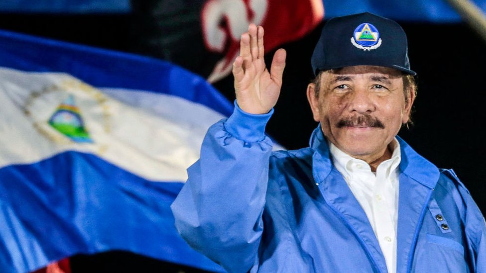 Daniel Ortega, presidente de Nicaragua. 