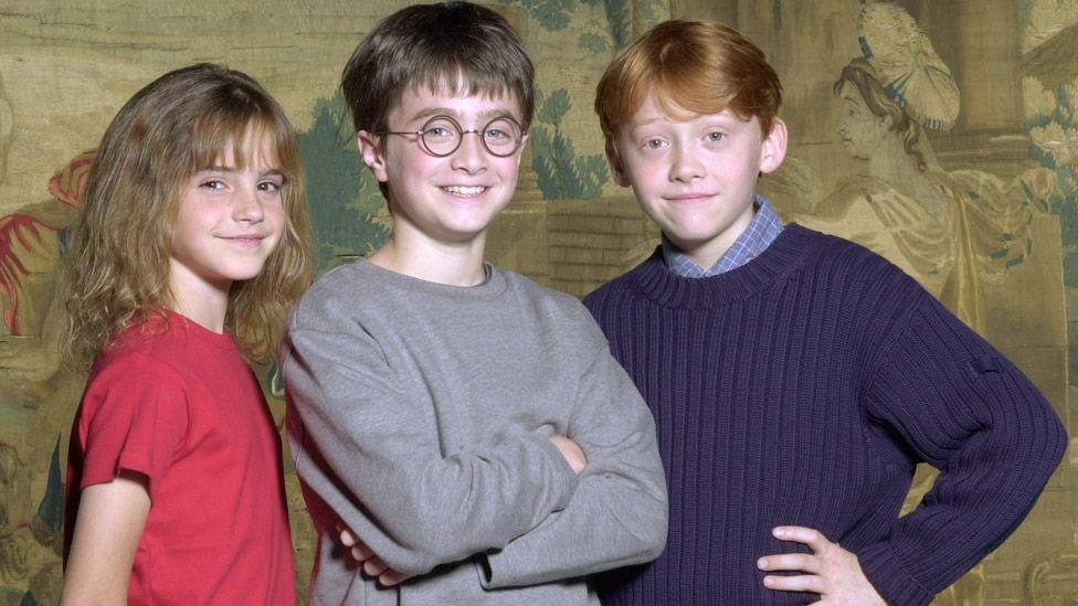 Emma Watson, Daniel Radcliffe y Rupert Grint fueron las principales estrellas de toda la franquicia cinematográfica. GETTY IMAGES