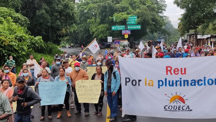 Bloqueos en Guatemala