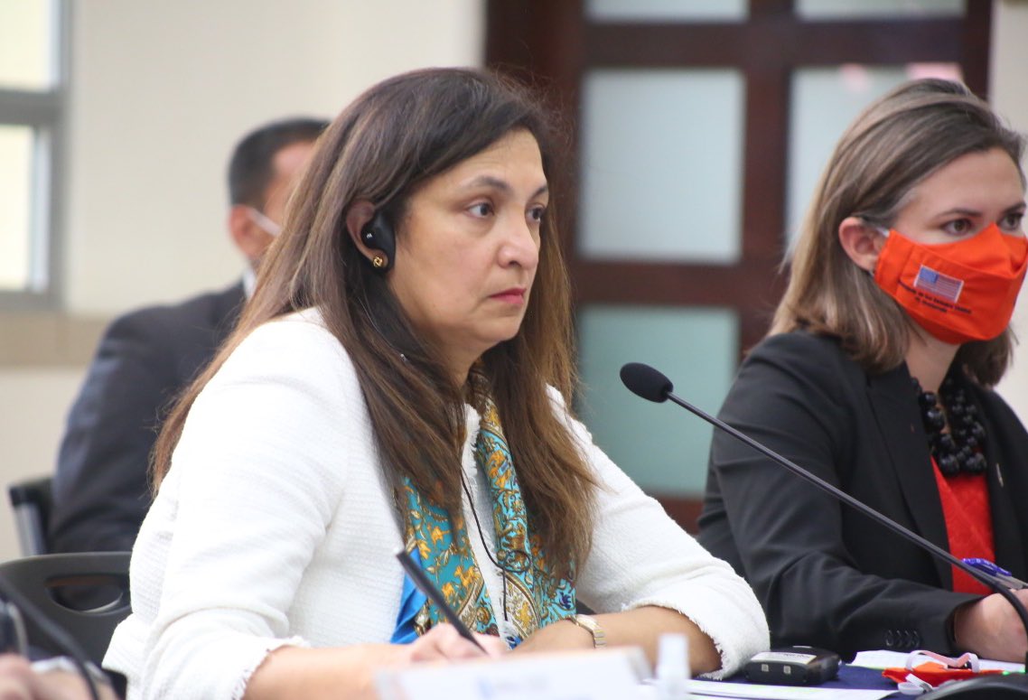 Uzra Zeya, subsecretaria de Estado de EE. UU. (Foto: @UnderSecStateJ/Twitter)