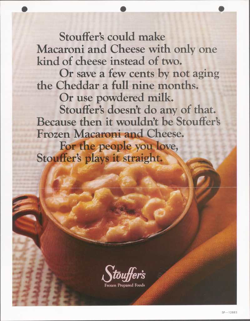 El ideal platónico de los macarrones con queso