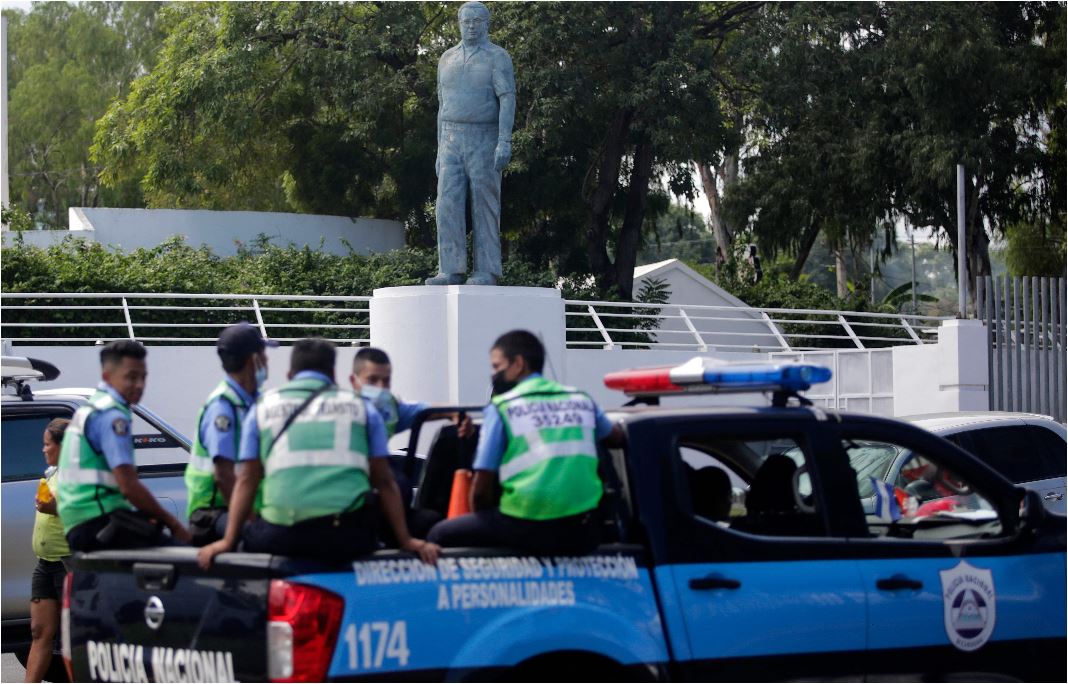 Más de 4.4 millones de nicaragüenses están citados para acudir a las urnas el próximo domingo, en medio de fuertes señalamientos internacionales. (Foto Prensa Libre: AFP)