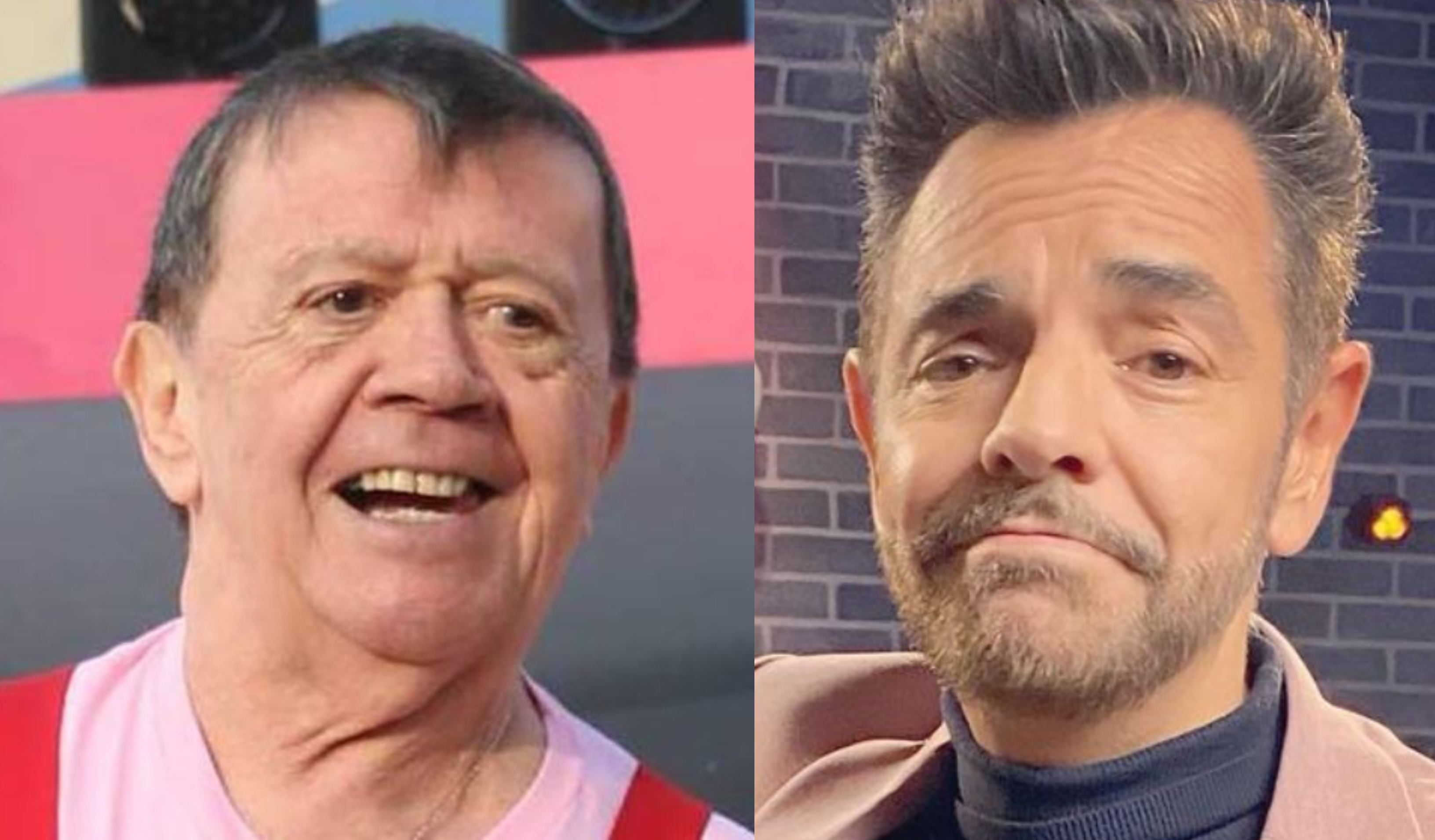 Eugenio Derbez y Chabelo son dos de las máximas figuras de la comedia mexicana. (Foto Prensa Libre: Revista Fama y @ederbez/Instagram)