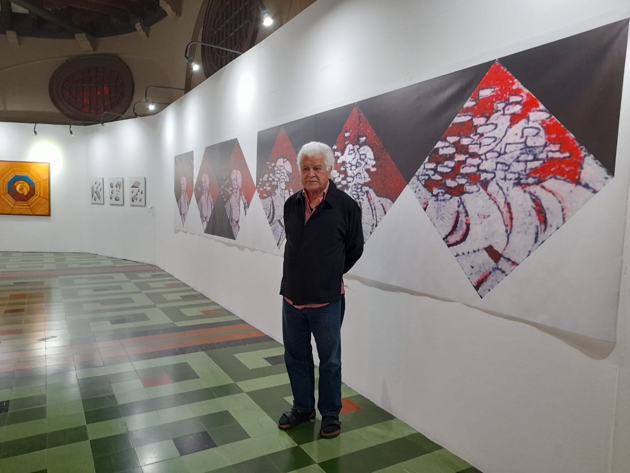 El Gukumatz, Luis Díaz Aldana en el Museo Nacional de Arte Moderno