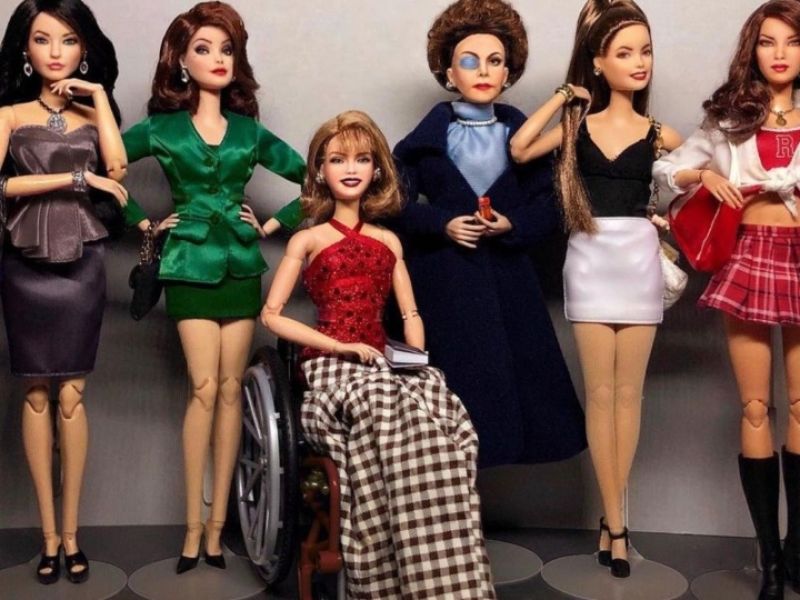 Desde la “Maldita lisiada” hasta Teresa, el artista que transforma Barbies en personajes de telenovela