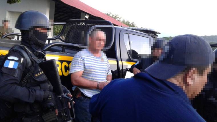 Haroldo Jeremías Lorenzana, arrestado en 2019 por narcotráfico.  (Foto Prensa Libre: Hemeroteca PL)