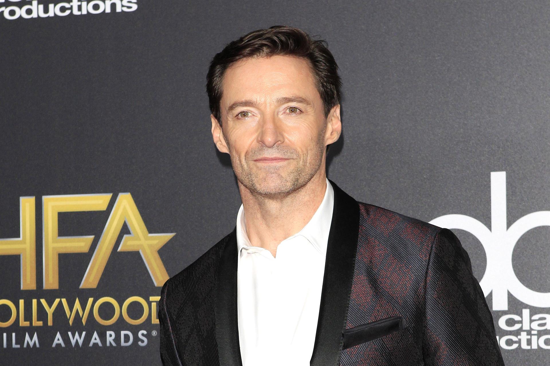 El actor australiano Hugh Jackman dio positivo a covid-19. (Foto Prensa Libre: EFE)