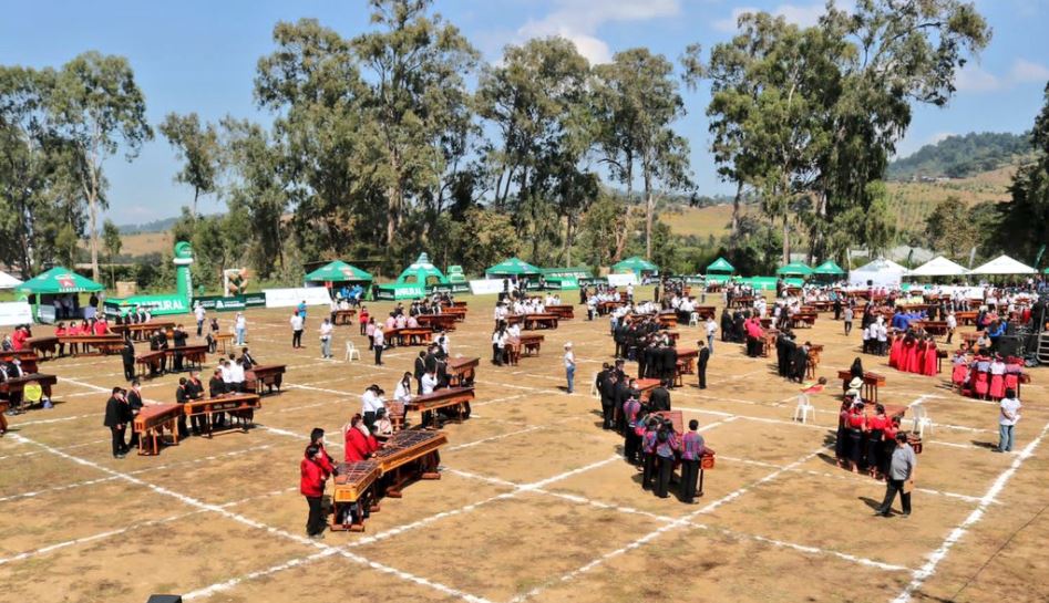 ¿La marimba de Guatemala con un récord Guiness?