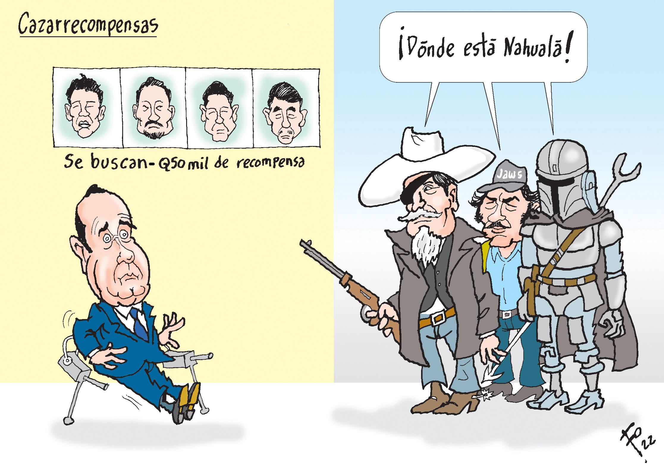 Personaje: Alejandro Giammattei.