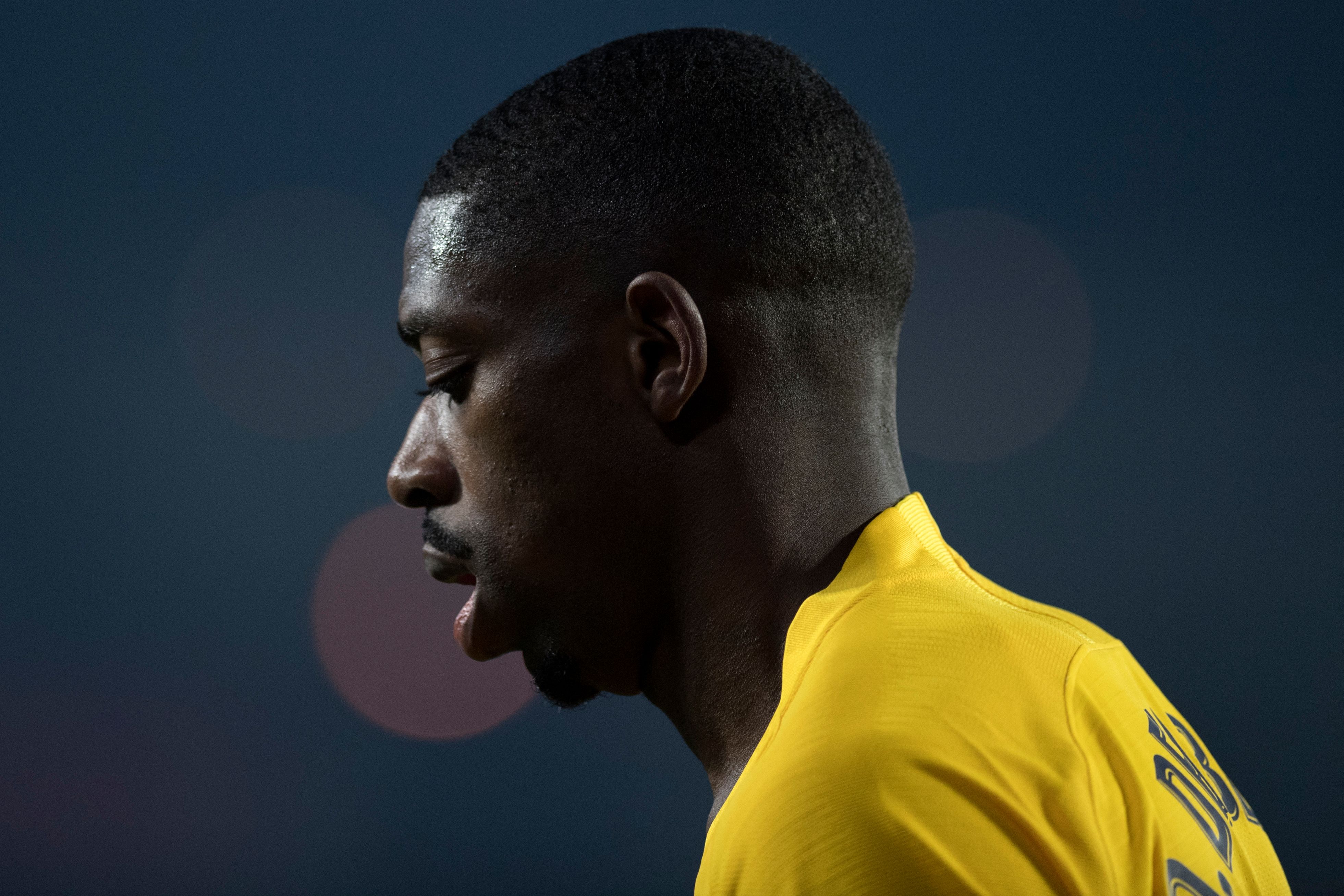 Ousmane Dembelé parece no tener un futuro con el Barcelona. (Foto Prensa Libre: AFP)