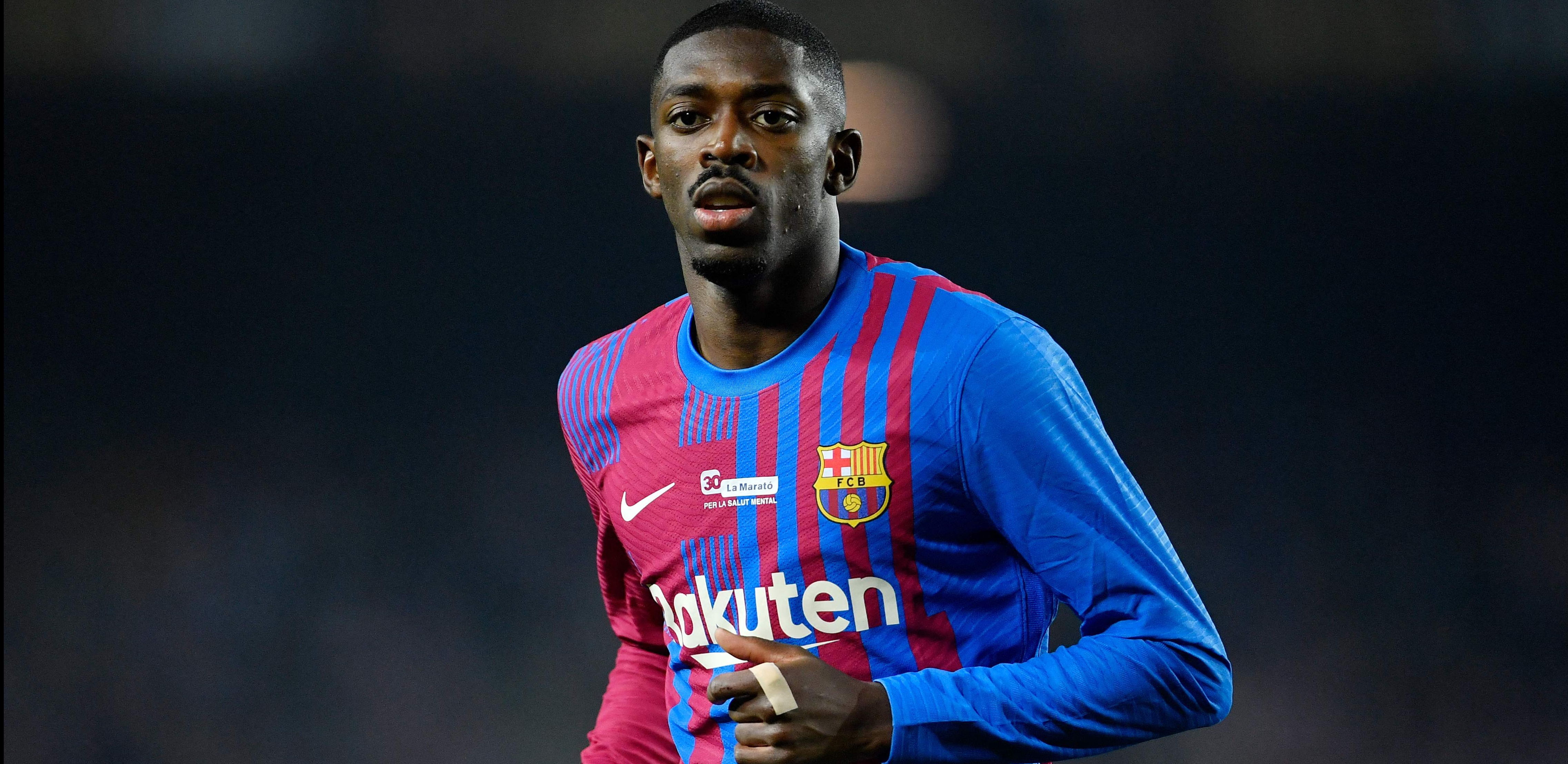 Dembélé no continuaría en el Barcelona después de rechazar varias ofertas del club. (Foto Prensa Libre: AFP)