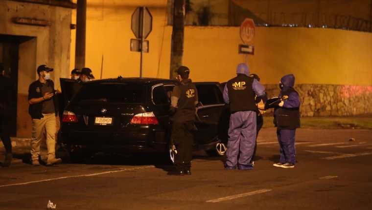 Lugar donde murió baleada una ciudadana alemana en la colonia La Reformita, zona 12, en 2021. (Foto Prensa Libre: Hemeroteca PL)