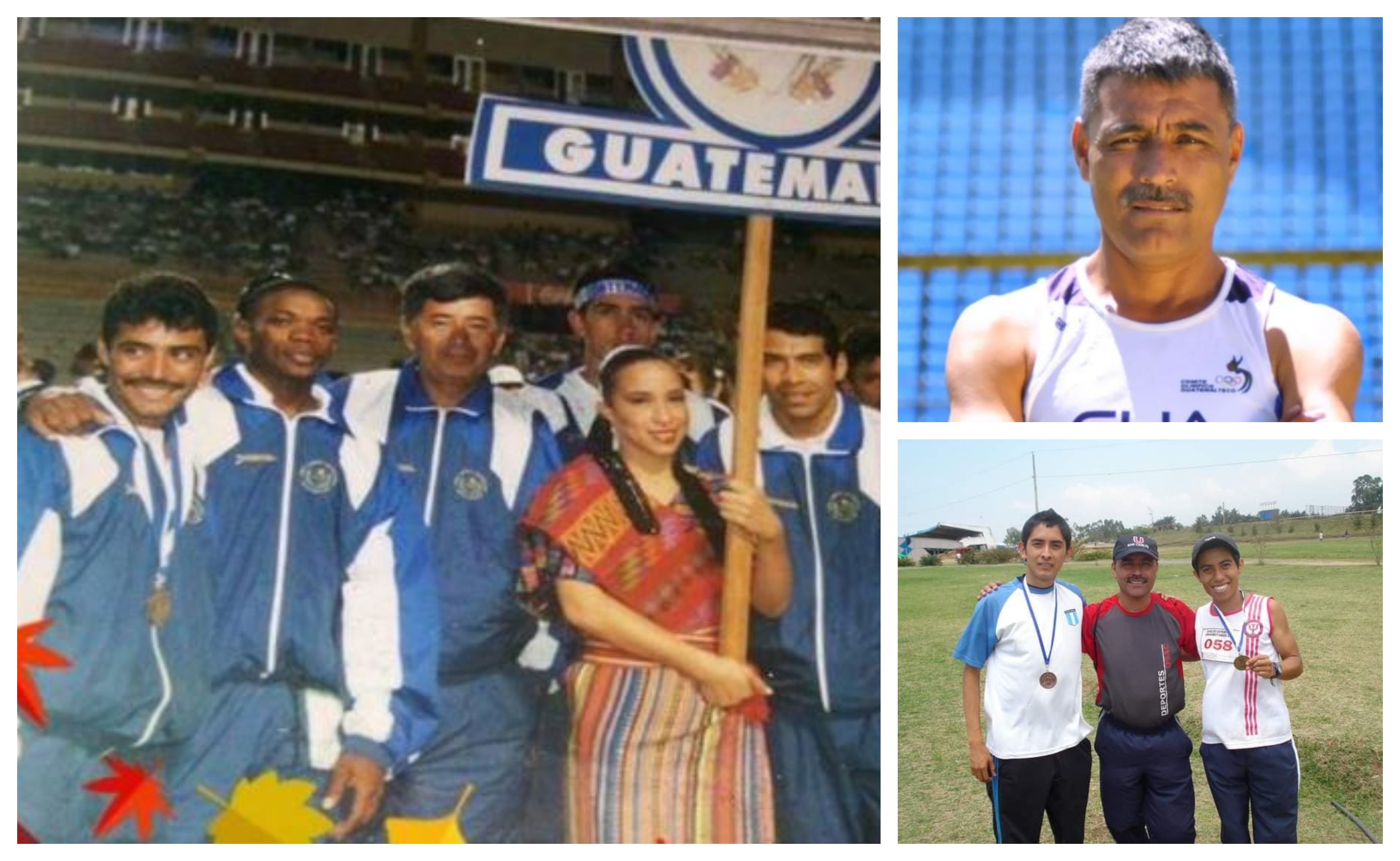 Luis Martínez en su etapa de atleta estuvo presente en los Juegos Olímpicos de Atlanta 1996. (Fotos cortesía).