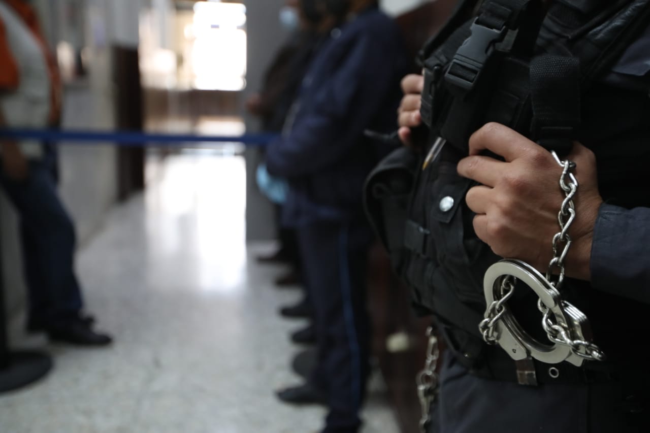 José Luis Benito es ligado a proceso por lavado de dinero, en una audiencia a puerta cerrada. (Foto Prensa Libre: Carlos Hernández)