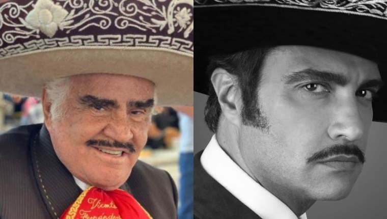 Vicente Fernández y Jaime Camil